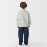 キッズ　ストレッチデニム調ルーズフィットパンツ