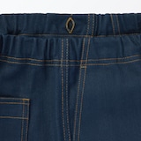 キッズ　ストレッチデニム調ルーズフィットパンツ