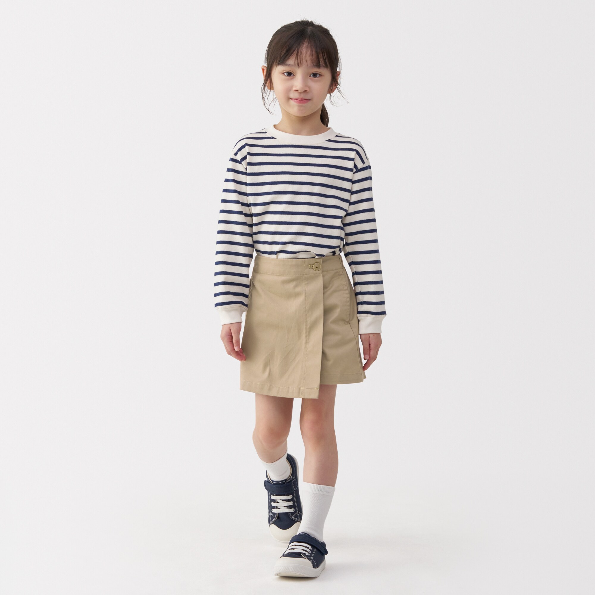 キッズ　洗いざらしチノスコート