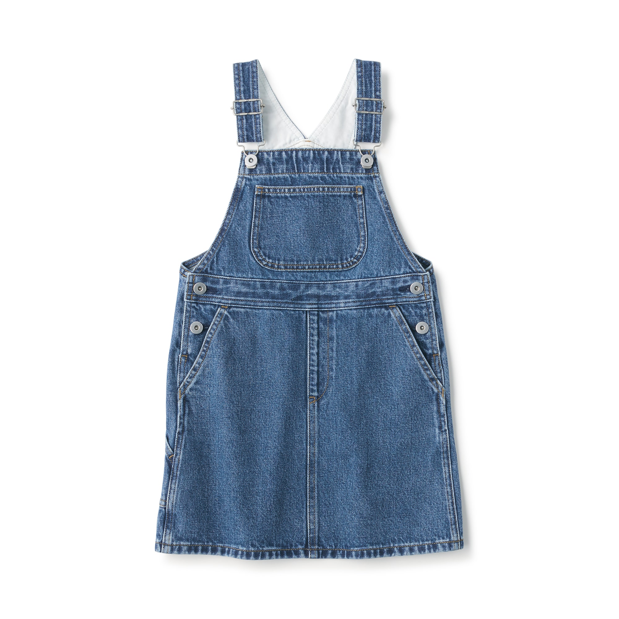 ★男前 ミリタリー ペイント デニム リメイク ジャンパースカート★ リメイク デニムジャンパースカート | repock make recommend
