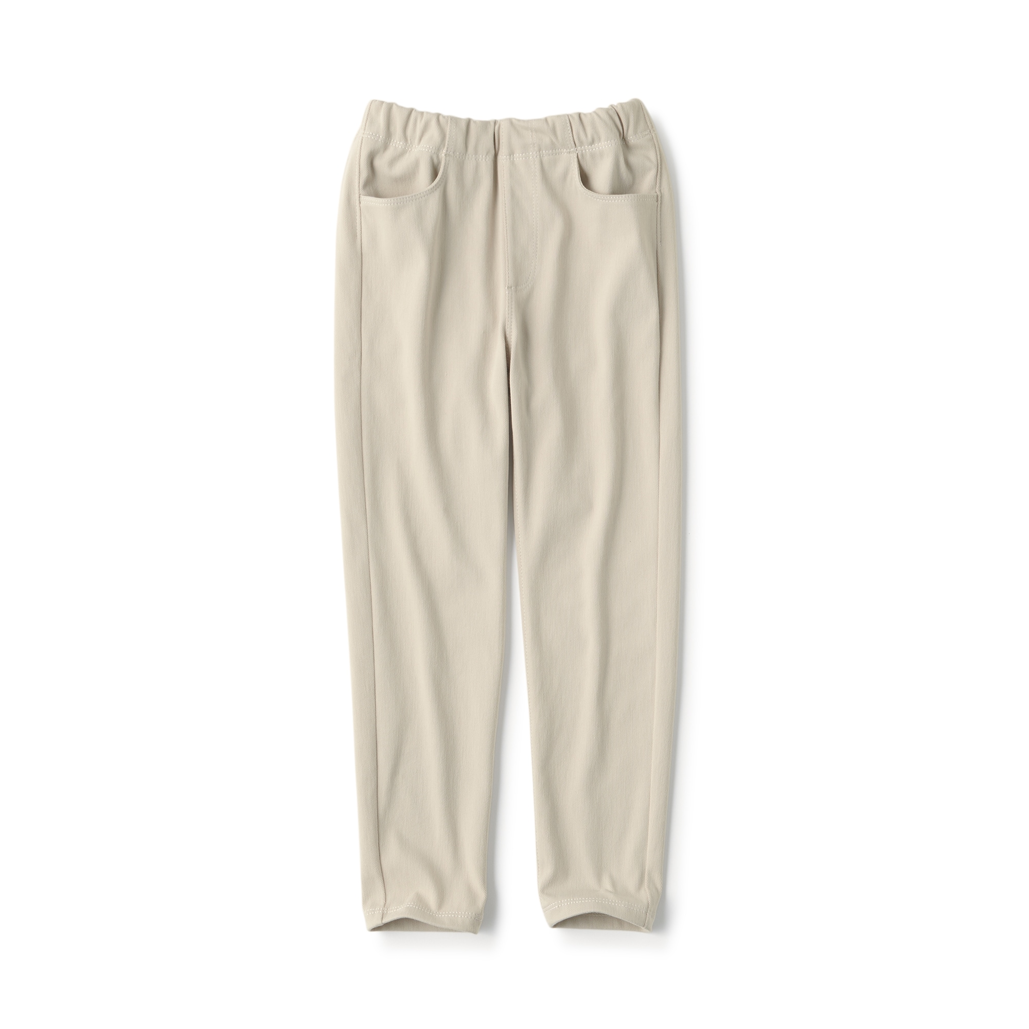 キッズ　ジャージーストレッチツイルレギンスパンツ