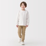 キッズ　ジャージーストレッチツイルレギンスパンツ