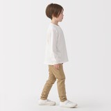 キッズ　ジャージーストレッチツイルレギンスパンツ