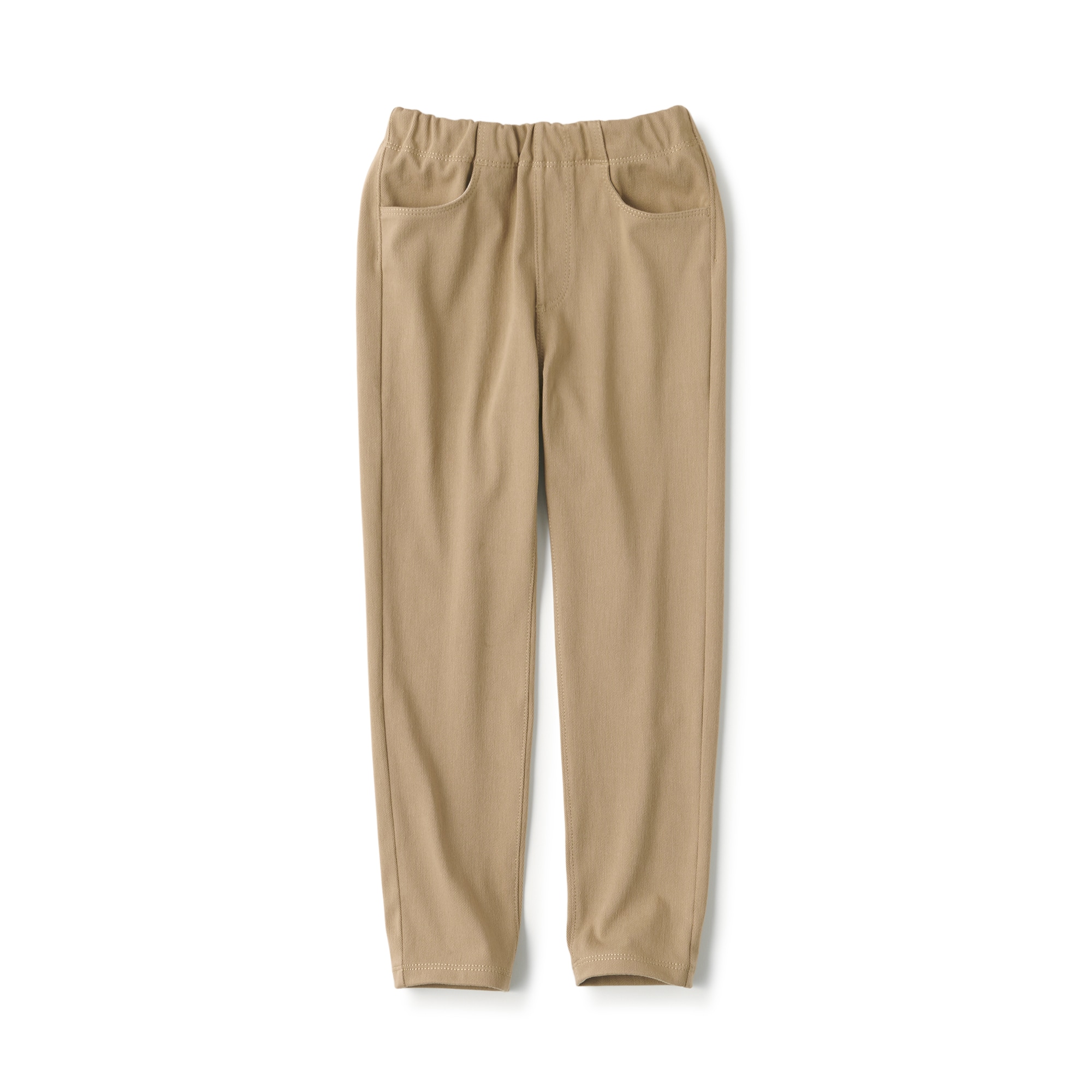 キッズ　ジャージーストレッチツイルレギンスパンツ