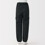 キッズ　洗いざらしチノワイドカーゴパンツ