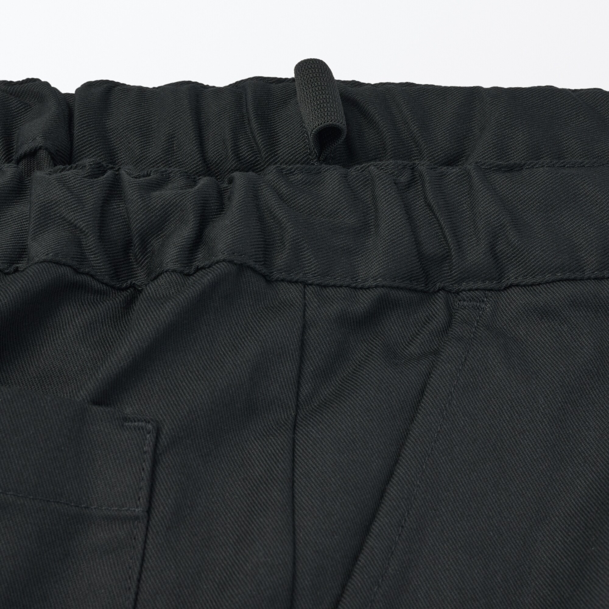 キッズ　洗いざらしチノワイドカーゴパンツ