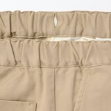 キッズ　洗いざらしチノワイドカーゴパンツ