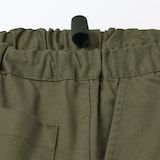 キッズ　洗いざらしチノワイドカーゴパンツ