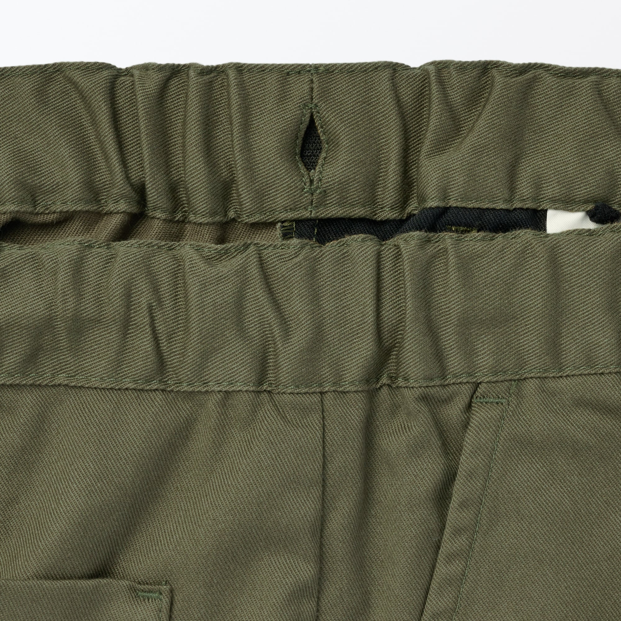 キッズ　洗いざらしチノワイドカーゴパンツ