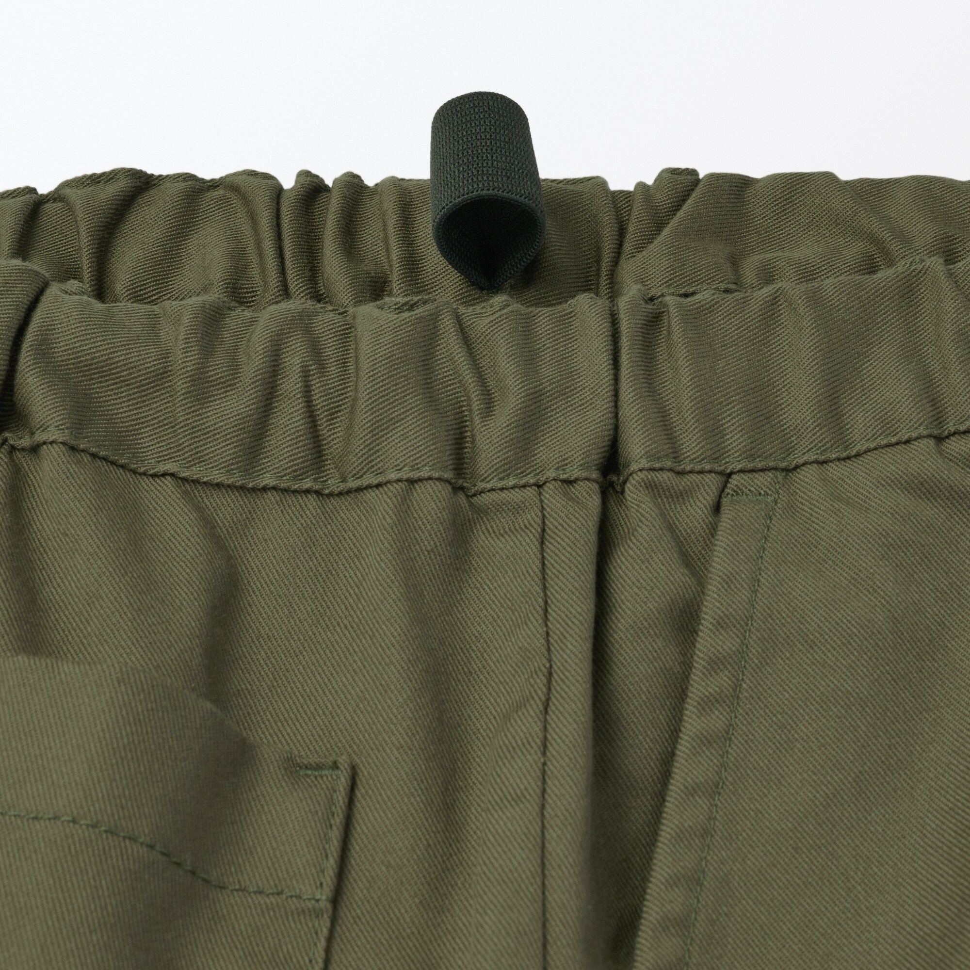 キッズ　洗いざらしチノワイドカーゴパンツ