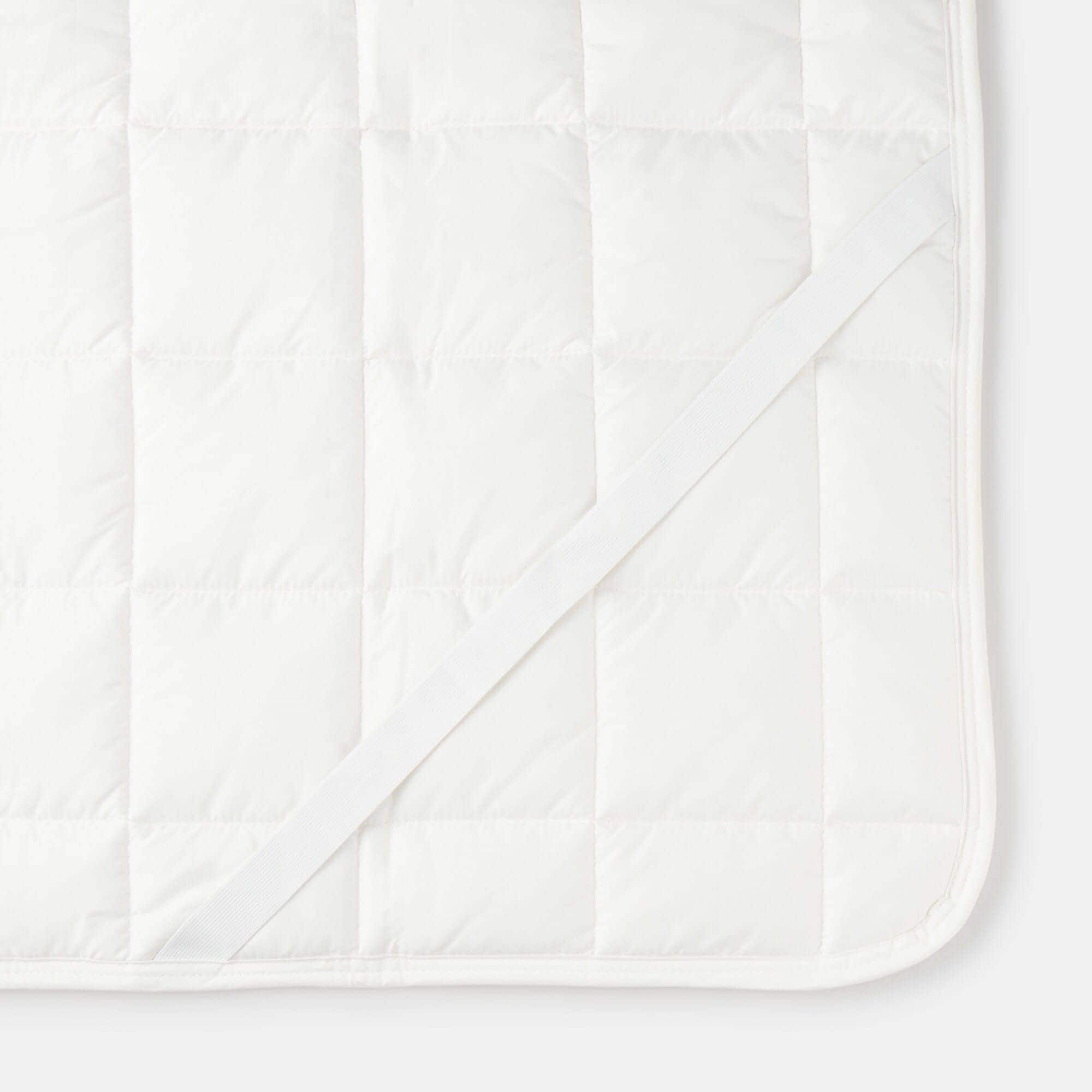 ウール混わたベッドパッド・ゴム付／ＳＳ