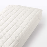 ウール混わたベッドパッド・ゴム付／ＳＳ