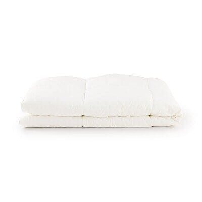 無印良品　再生ポリエステルわた掛けふとん　S 防ダニ 再生ポリエステルわた混掛ふとん・厚手／Q 商品レビュー
