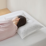 防ダニ　羽根まくら　４３×６３ｃｍ