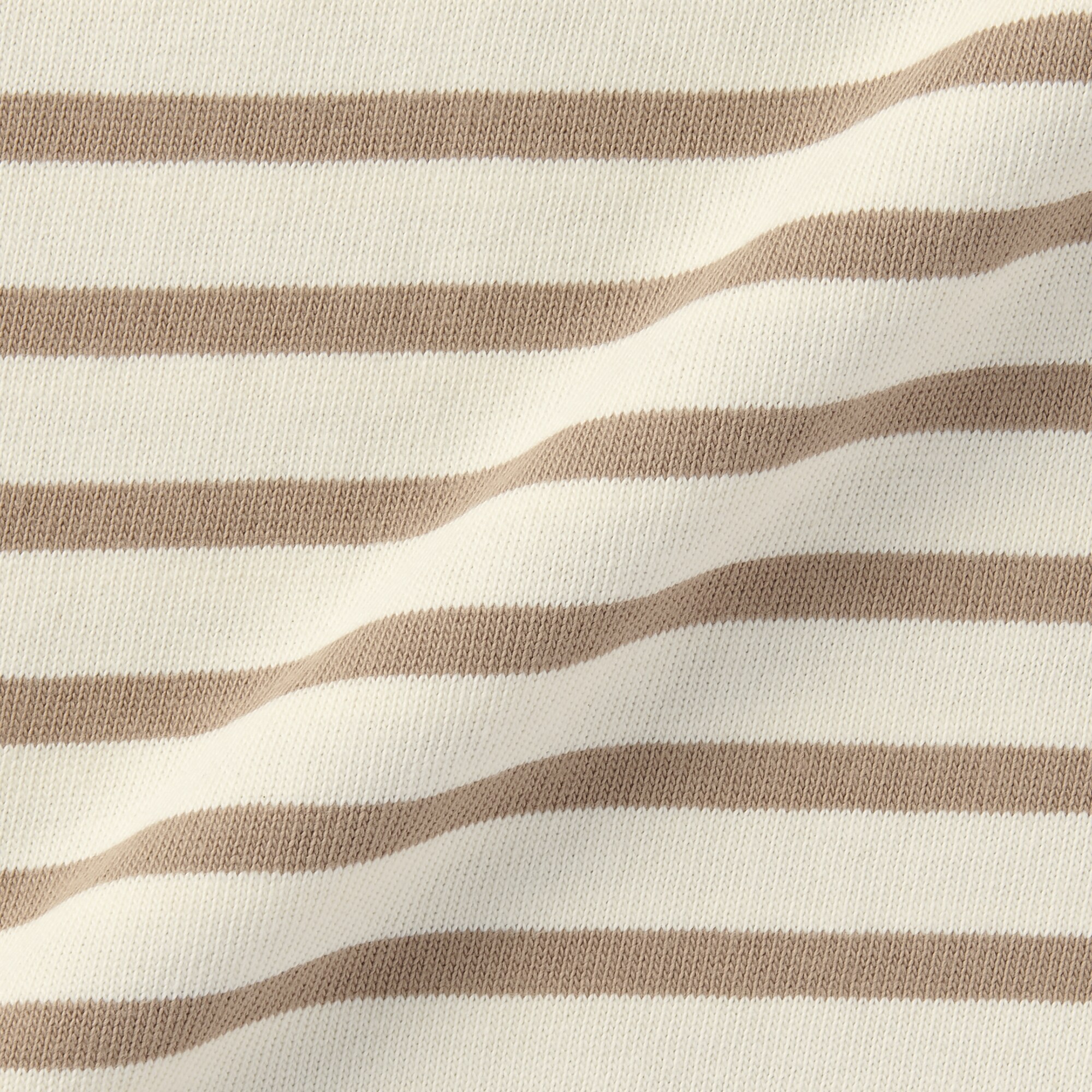 キッズ　太番手クルーネック長袖Ｔシャツ（ボーダー）