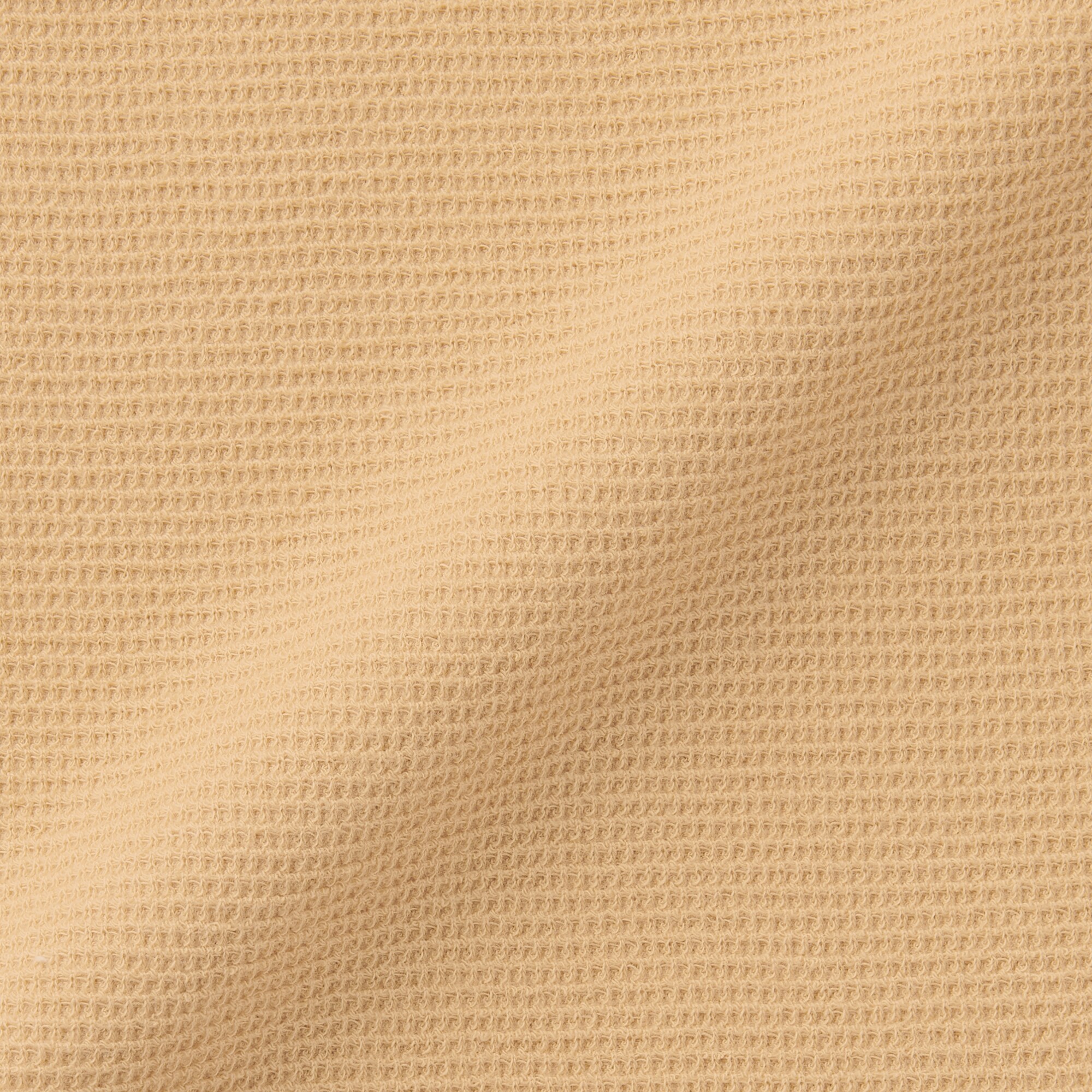 キッズ　ワッフル編みクルーネック半袖Ｔシャツ