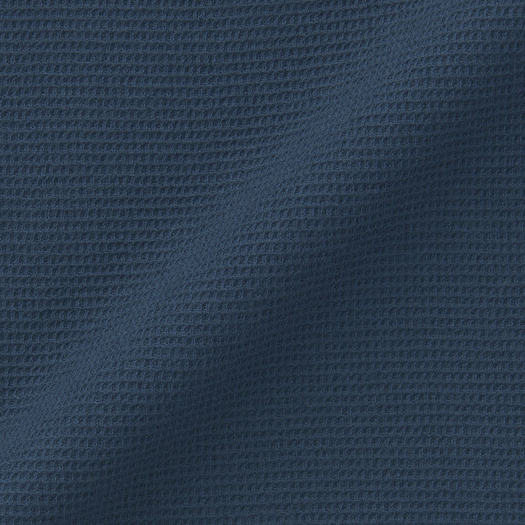 キッズ　ワッフル編みクルーネック半袖Ｔシャツ