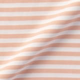 キッズ　天竺編みクルーネック長袖Ｔシャツ　ボーダー