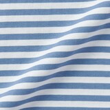 キッズ　天竺編みクルーネック長袖Ｔシャツ　ボーダー