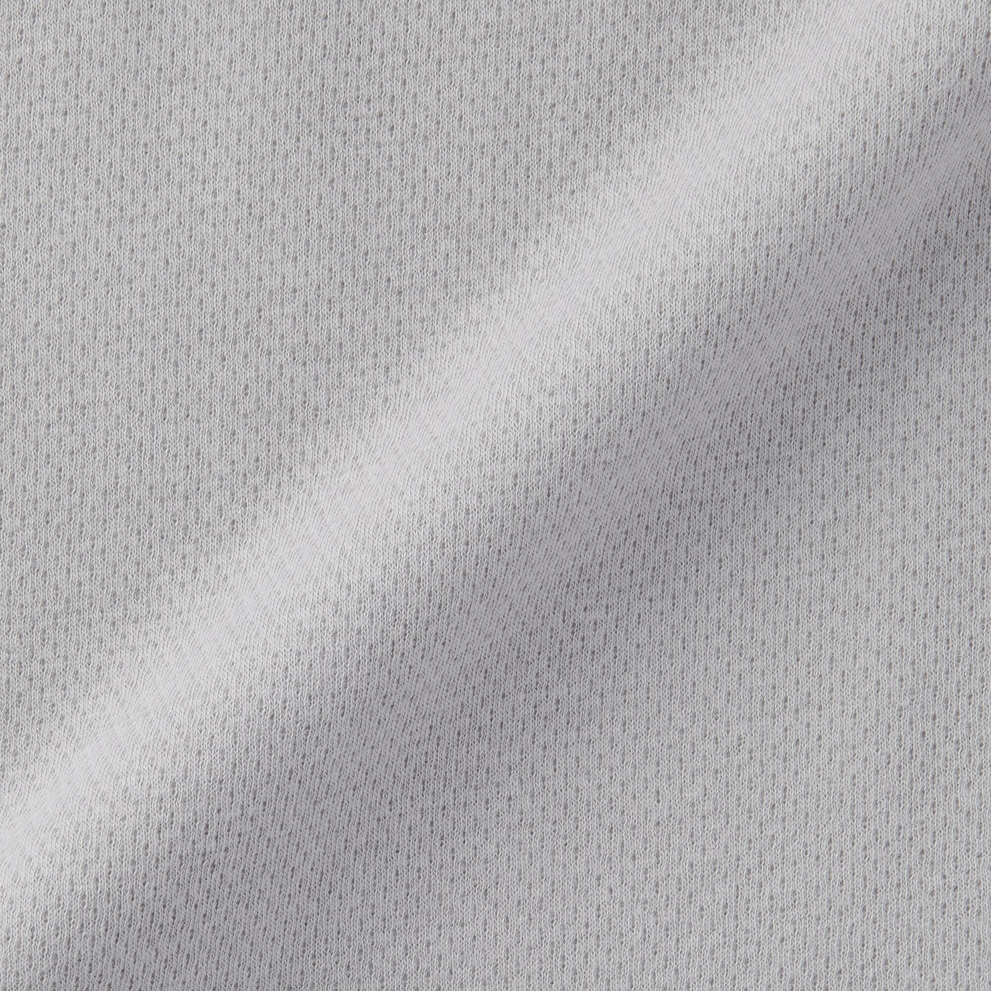 ベビー　脇に縫い目のない鹿の子編み半袖ショートオール