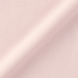 ベビー　脇に縫い目のない鹿の子編み半袖ショートオール