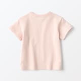 ベビー　あたまするっとワッフル編みクルーネック半袖Ｔシャツ