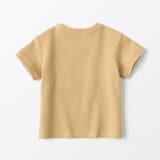 ベビー　あたまするっとワッフル編みクルーネック半袖Ｔシャツ