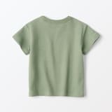 ベビー　あたまするっとワッフル編みクルーネック半袖Ｔシャツ