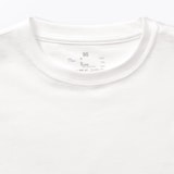 ベビー　あたまするっと　天竺編みクルーネック長袖Ｔシャツ　無地