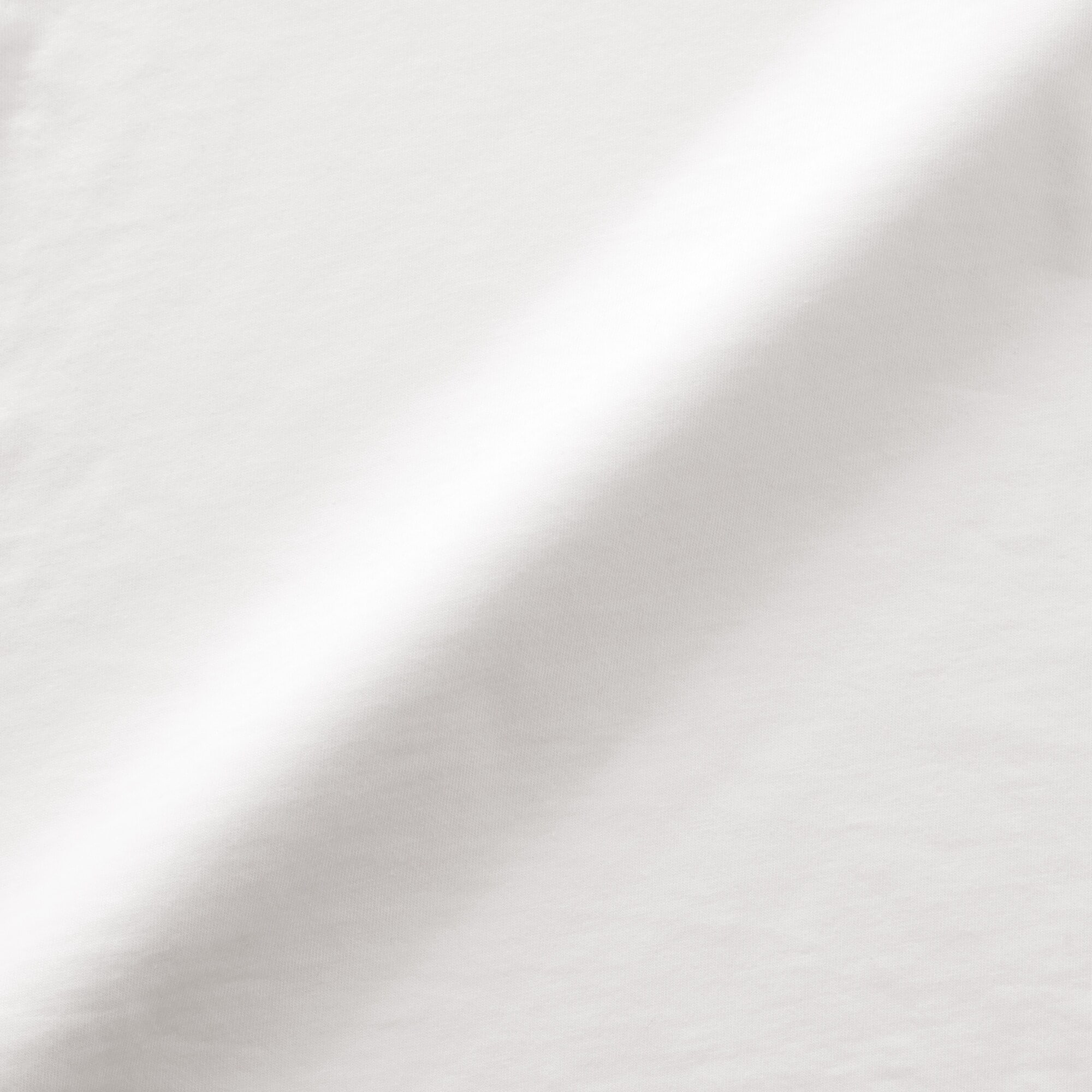 ベビー　あたまするっと　天竺編みクルーネック長袖Ｔシャツ　無地