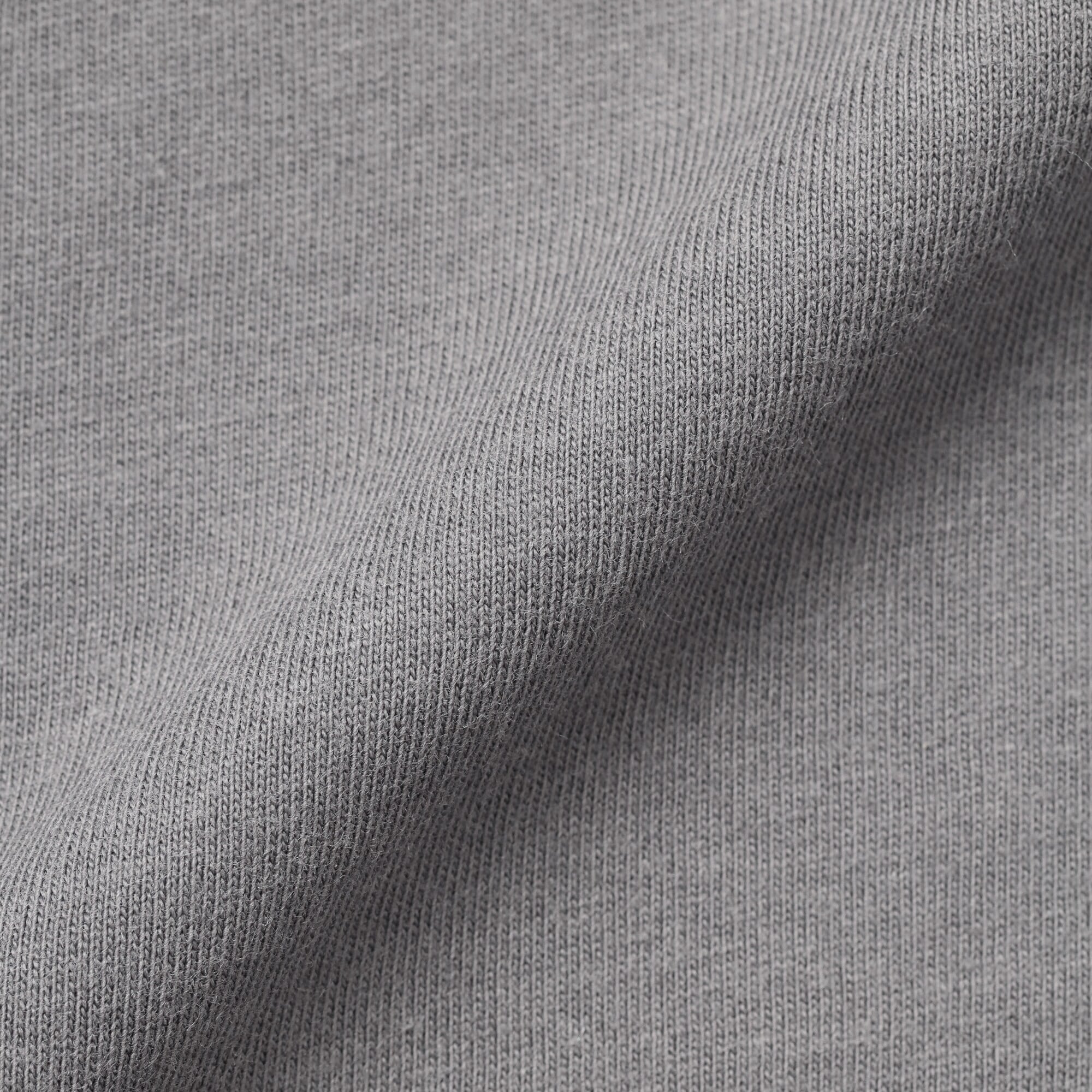 ベビー　あたまするっと　天竺編みクルーネック長袖Ｔシャツ　無地