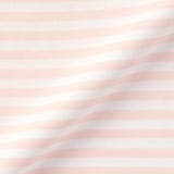 ベビー　あたまするっと　天竺編みクルーネック長袖Ｔシャツ　ボーダー