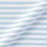 ベビー　あたまするっと　天竺編みクルーネック長袖Ｔシャツ　ボーダー