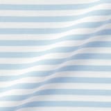 ベビー　あたまするっと　天竺編みクルーネック長袖Ｔシャツ　ボーダー