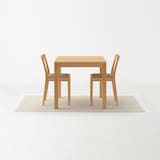 洗いざらしの綿キルティングラグ