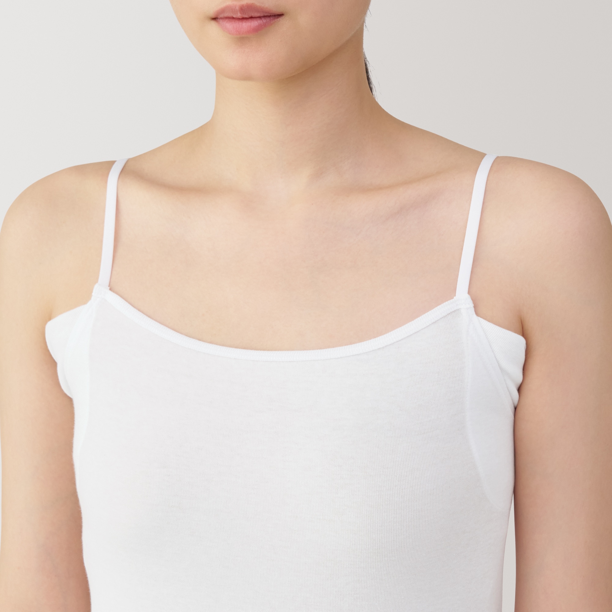 婦人　さらっと綿汗取りパッド付きキャミソール