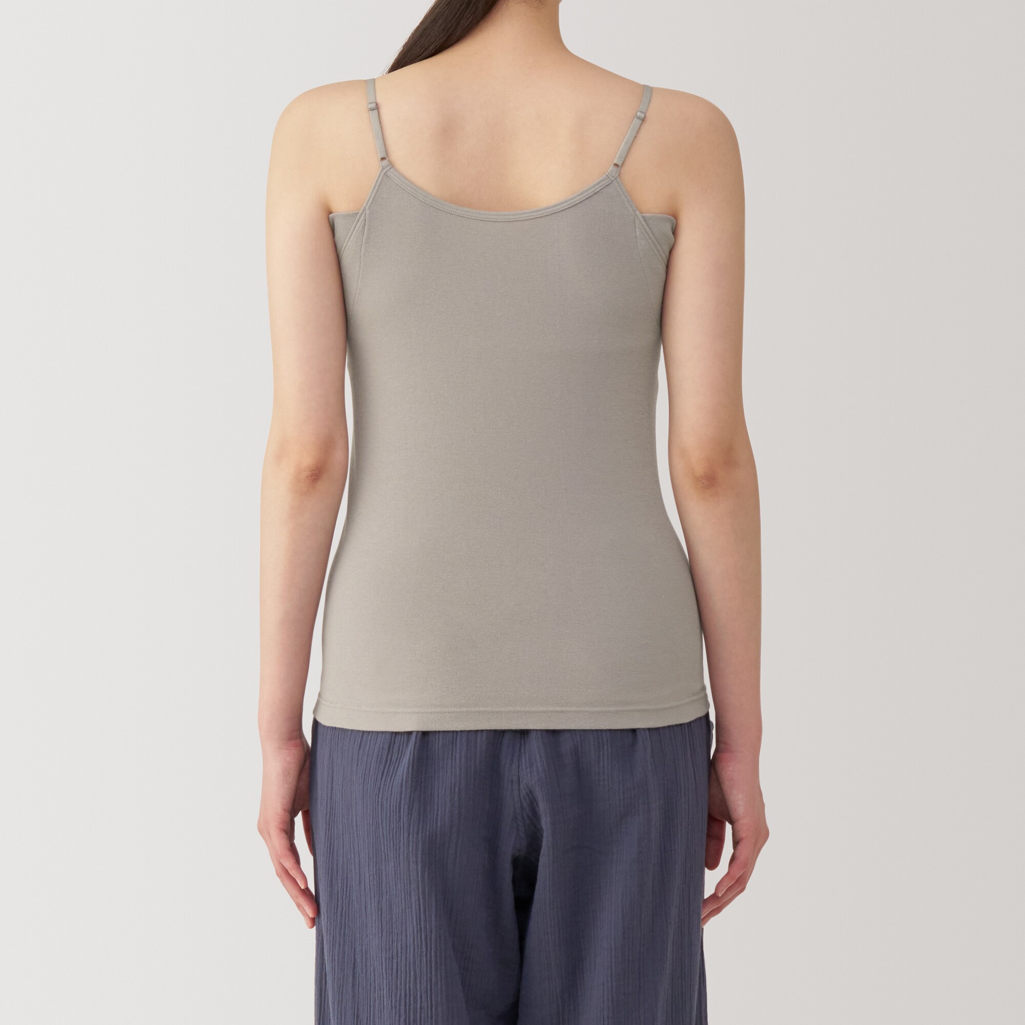 婦人　さらっと綿汗取りパッド付きキャミソール