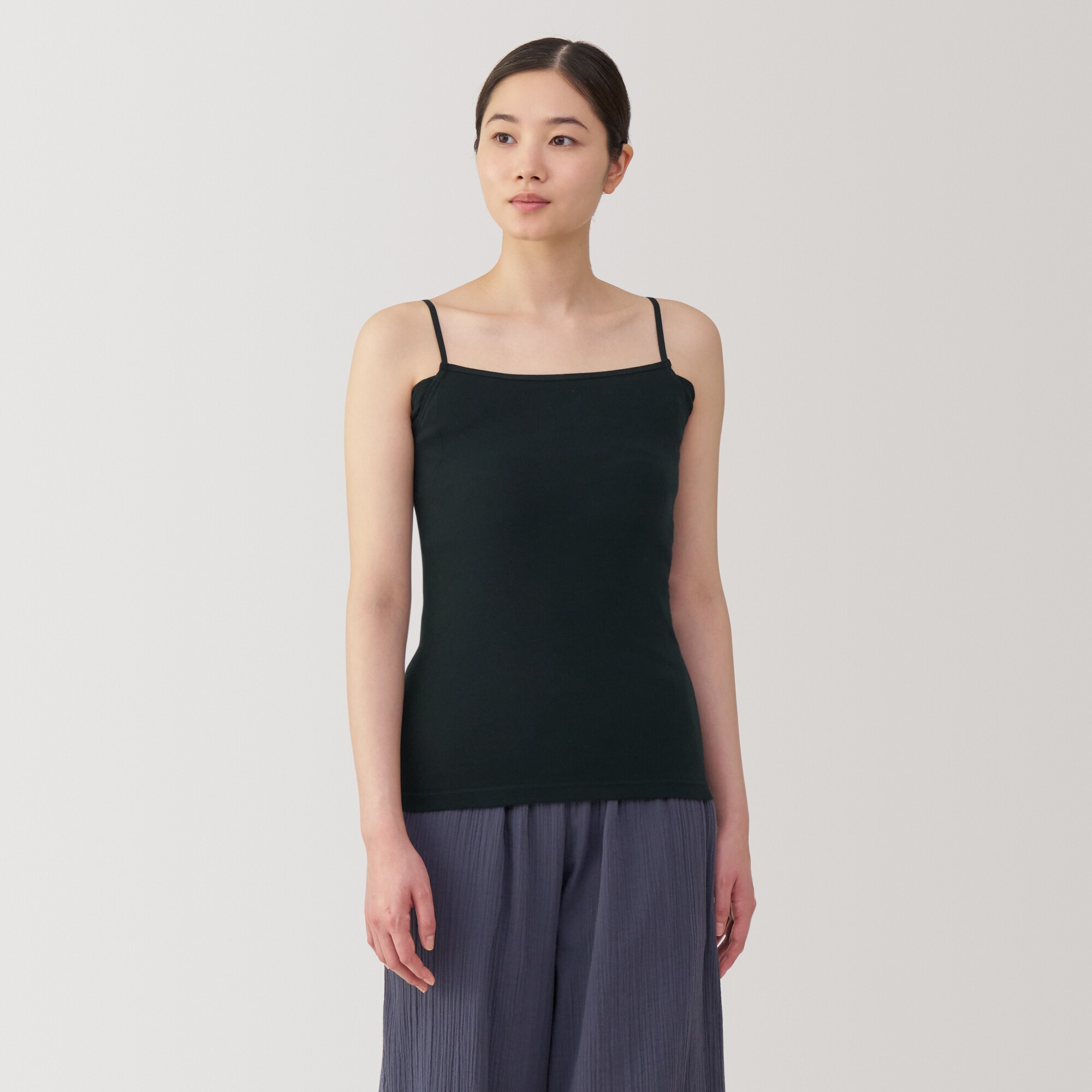 婦人　さらっと綿汗取りパッド付きキャミソール