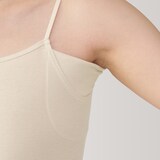 婦人　さらっと綿汗取りパッド付きキャミソール