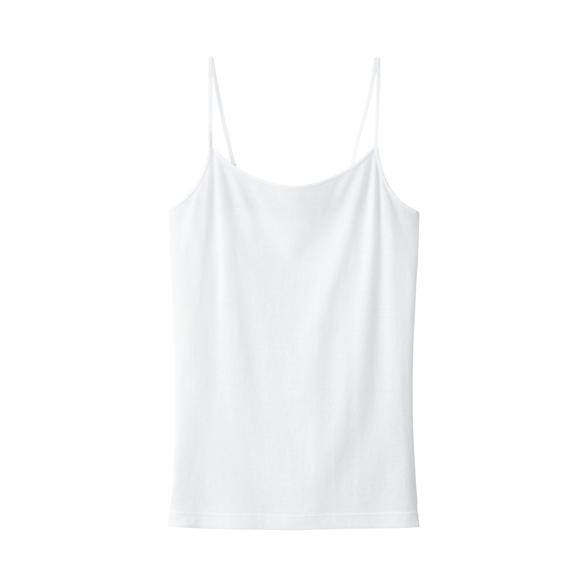 婦人　さらっと綿　薄手　キャミソール