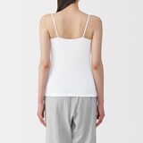 婦人　さらっと綿　薄手　キャミソール