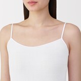 婦人　さらっと綿　薄手　キャミソール