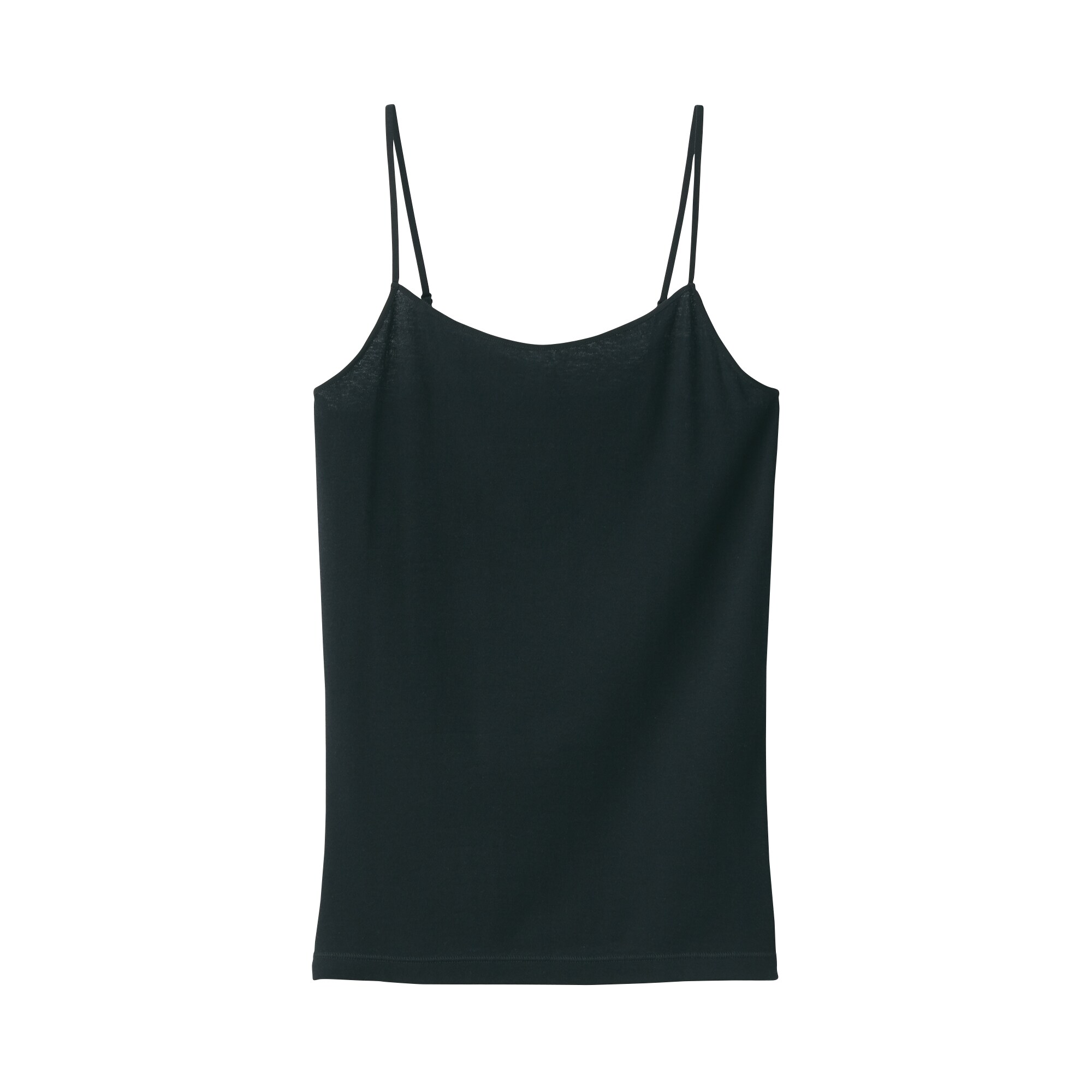 婦人　さらっと綿　薄手　キャミソール