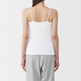 婦人　さらっと綿　薄手　キャミソール