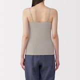 婦人　さらっと綿　薄手　キャミソール