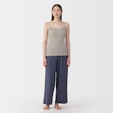 婦人　さらっと綿　薄手　キャミソール