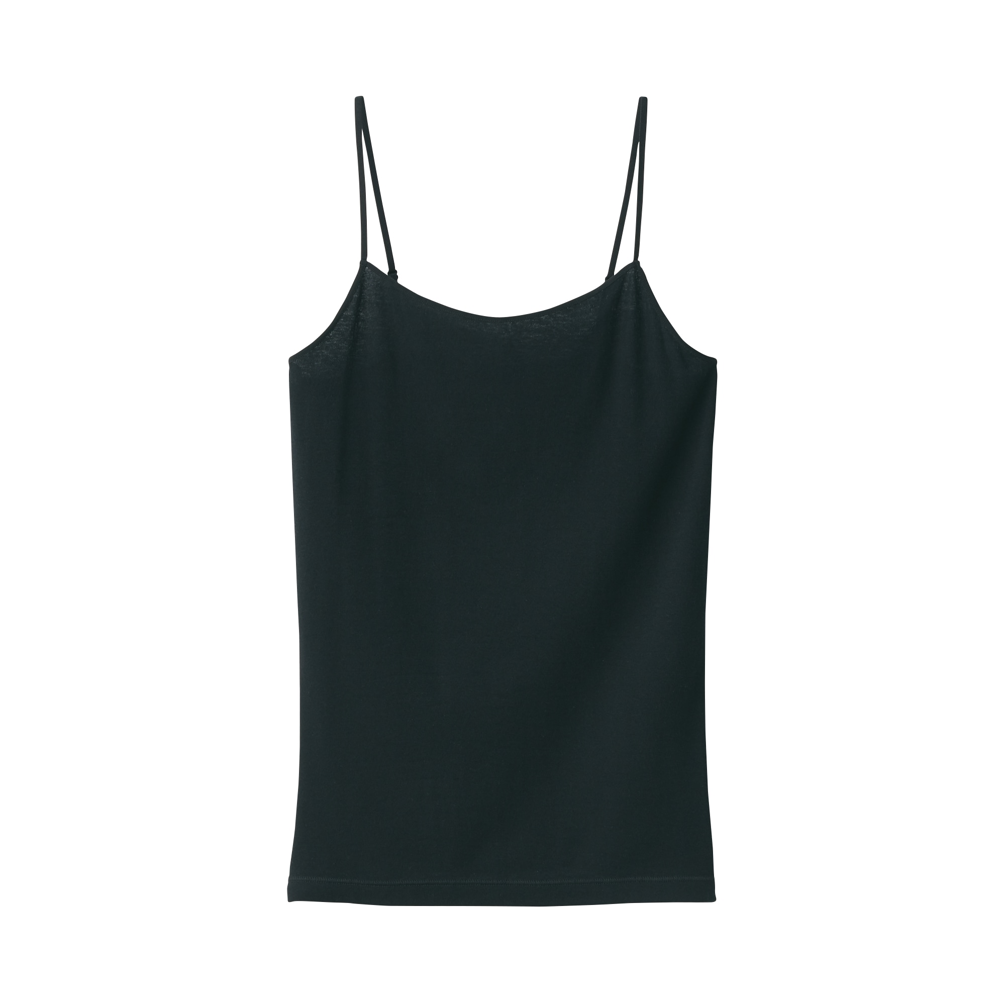 婦人　さらっと綿　薄手　キャミソール