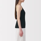 婦人　さらっと綿　薄手　キャミソール