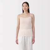 婦人　さらっと綿　薄手　キャミソール