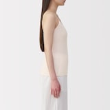 婦人　さらっと綿　薄手　キャミソール